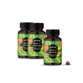 OVOCNÉ CUKRÍKY MULTI + IMMUNE JUNIOR 2+1 GRATIS