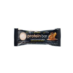 PROTEÍNOVÁ TYČINKA S KARAMELOM A SUŠIENKOU